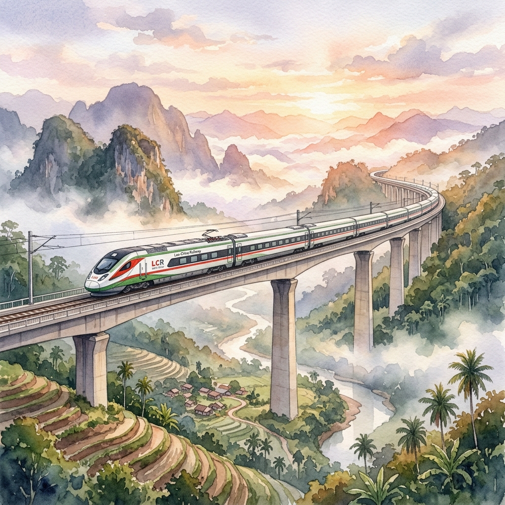中国ラオス鉄道、ボーテン発ビエンチャン行きの早朝直行旅客列車を新設、北部住民の日帰り利便性が大幅向上