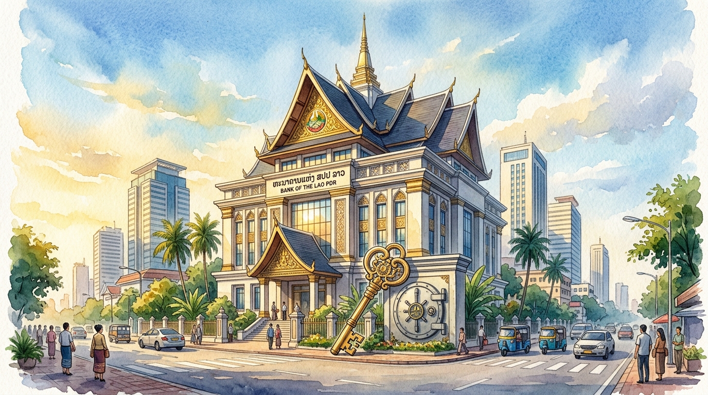 ラオス国民議会、初の「預金保護法案」を審議、金融システムの信用回復と預金者保護の法制化へ