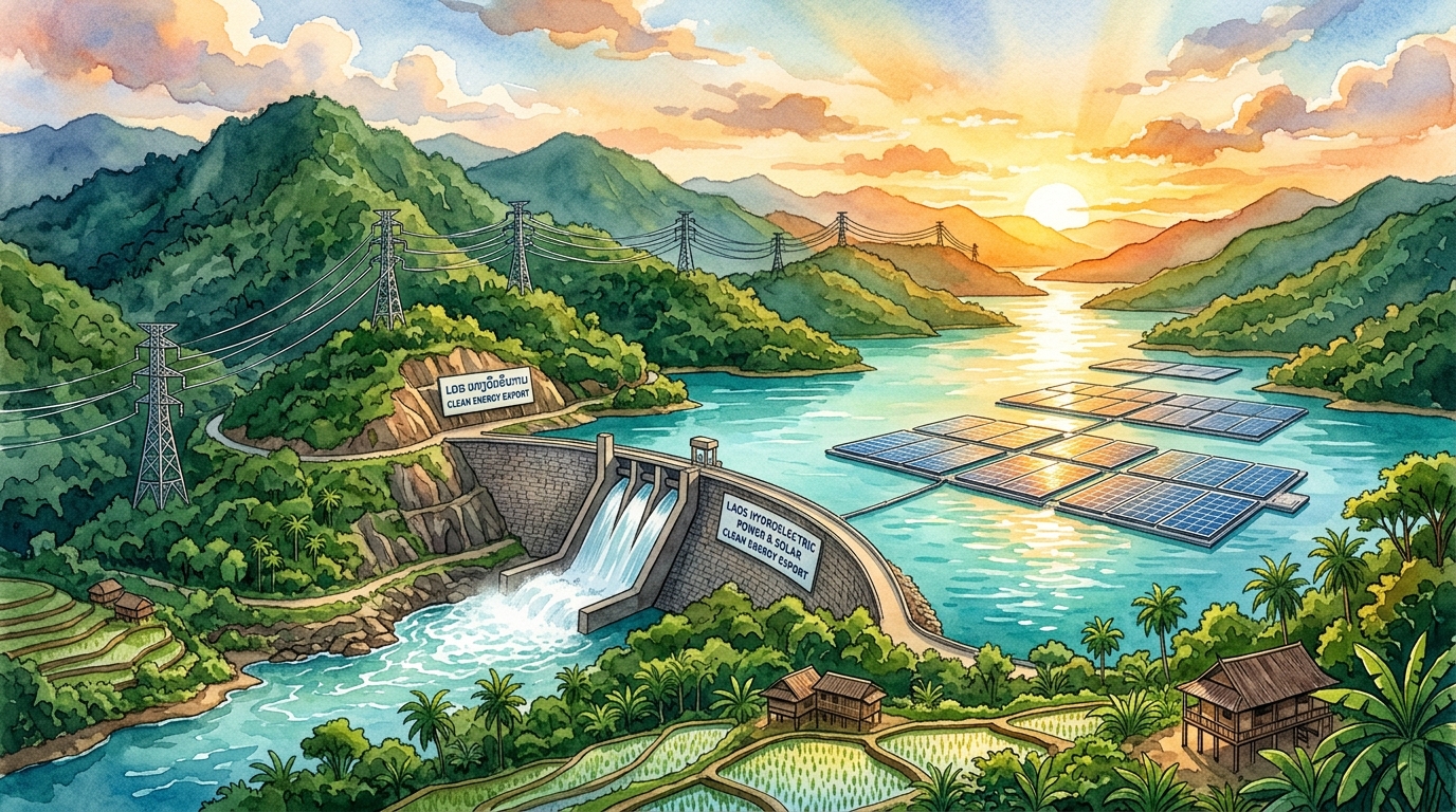 国内発電設備容量が6,437メガワットに到達、水力と太陽光の複合展開で地域のクリーン電力ハブへ