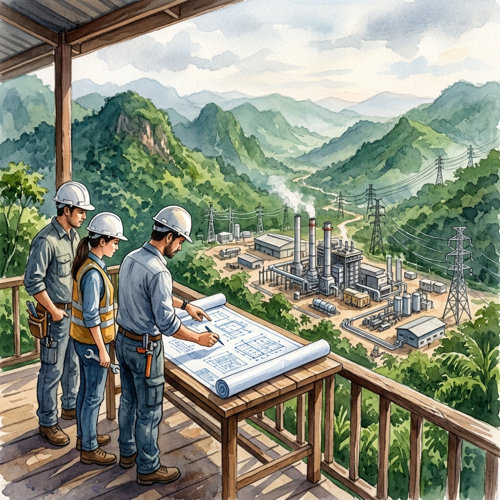 商工省、セコン石炭火力発電事業の進捗点検会議を開催、コンセッション契約の遵守と環境安全基準の徹底を指示