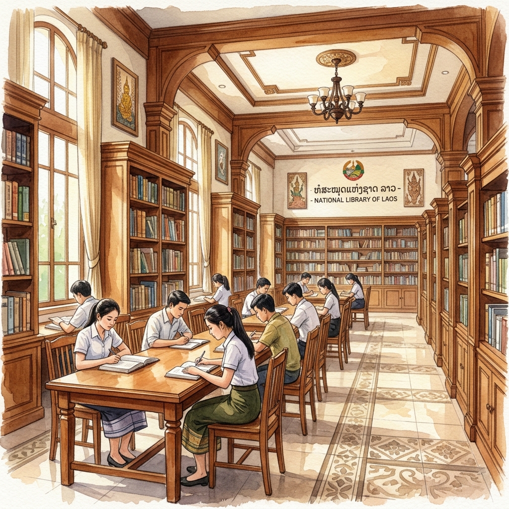 中国・浙江省図書館、ラオス国立図書館へ文化書籍83冊を寄贈、多言語書籍で文化交流と読書教育を推進