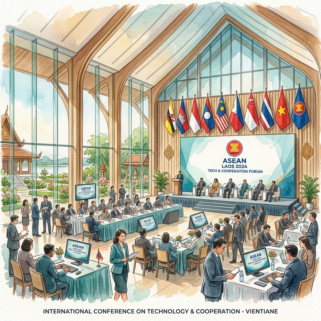 ASEAN科学技術イノベーション閣僚会議（AMMSTI-22）がビエンチャンで閉幕。AI医療・宇宙協力など新方針で合意