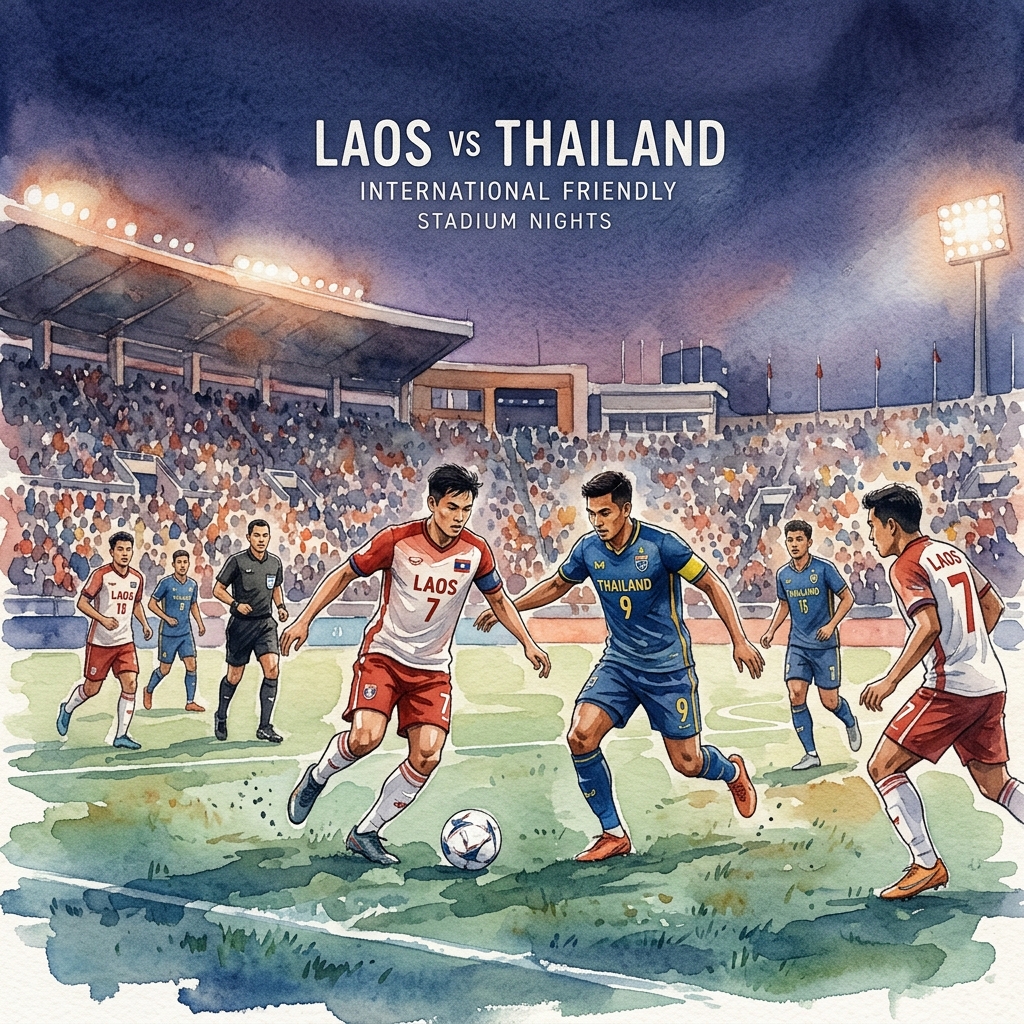 サッカーASEANカップ2026、ラオス代表はタイ代表に0-5で敗戦 国内ファンから温かい応援と励ましの声