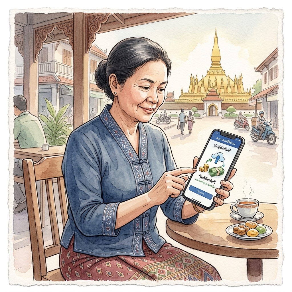 モバイルマネー「Umoney」、ラオス初の金融サンドボックス制度に参入
