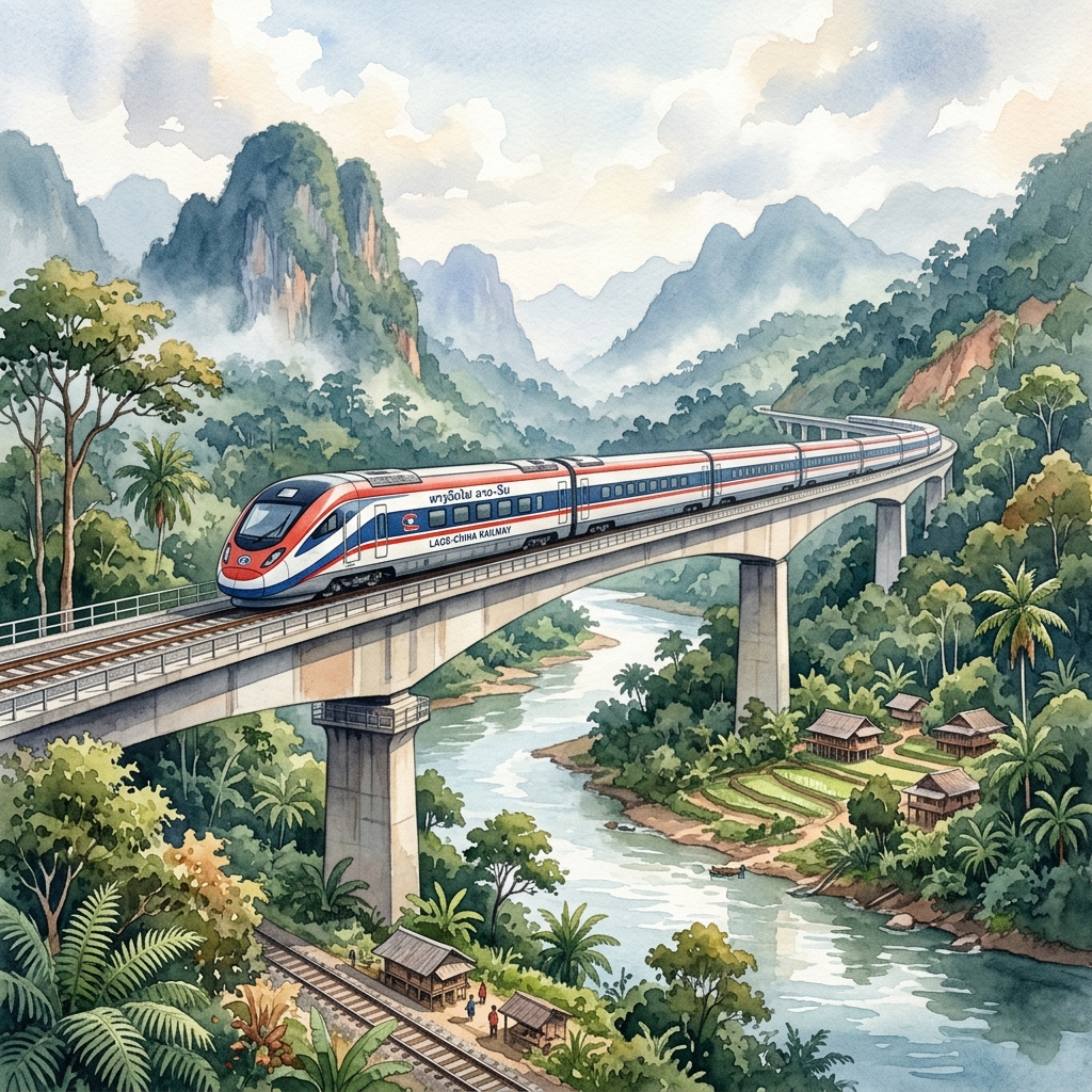 ラオス、鉄道協力機構（OSJD）の国際鉄道「第2回廊」に正式加盟。ユーラシア物流の要衝へ